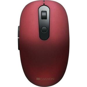 Mouse Wireless Canyon 2 in 1, Bluetooth/USB, 1600 DPI (Rosu) imagine