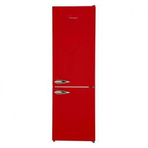 Combina Frigorifica Fram FC-VRL268RDF+, 268L, Lumina LED, Functie Super Congelare, Control Mecanic cu Termostat Ajustabil, Dezghetare Automata Frigider, Clasa F (Rosu) imagine