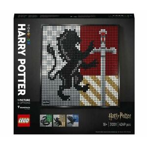 LEGO Art Harry Potter Hogwarts Crests 31201 imagine