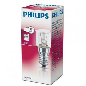 Bec incandescent pentru cuptor Philips T22 , E14, 15W, 85 lm, lumina calda (2700K), dimabila imagine