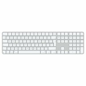 Tastatura Wireless Apple Magic Keyboard (2024), Touch ID, Tastatura Numerica, Layout RO (Alb) imagine