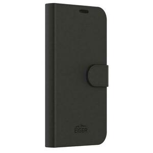 Husa Eiger North Folio Case Samsung Galaxy S25, Negru imagine