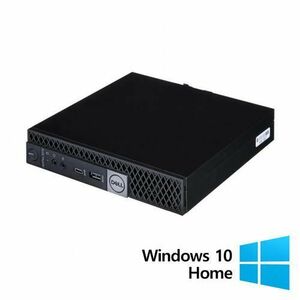 Calculator Sistem PC Refurbished DELL OptiPlex 5070 Mini, Intel Core i3-8100T 3.10GHz, 8GB DDR4, 128GB SSD + Windows 10 Home imagine