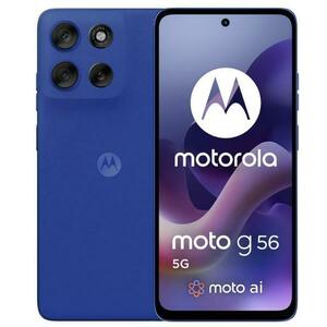 Telefon Mobil Motorola Moto G56, Procesor Mediatek Dimensity 7060 Octa-core, IPS LCD 6.72inch, 8GB RAM, 256GB Flash, Camera Duala 50 + 8 MP, Wi-Fi, 5G, Dual SIM, Android (Albastru) imagine