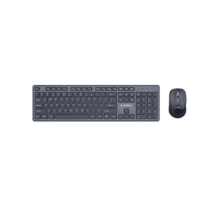 Set tastatura si mouse Gembird KBS-WCH-04, Wireless 2.4 GHz, USB (Negru) imagine