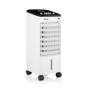 Racitor de aer portabil Tristar AT-5445, 3 viteze, Racire cu apa/gheata, Capacitate 4 l, Flux de aer 326 m³/h, Oscilatie, Alb/Negru imagine