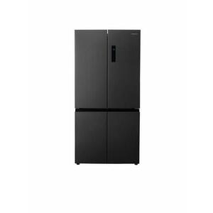 Side-By-Side HEINNER HSBS-HM600MDNFDXE++, 600 l, Clasa E, Inverter, Control Touch, InoxCool (Antracit) imagine