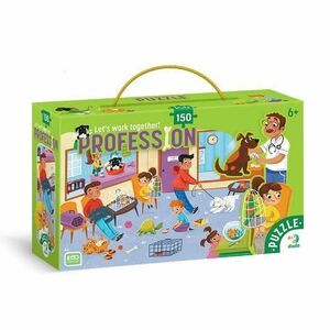 Puzzle meserii - Medic veterinar (150 piese) imagine