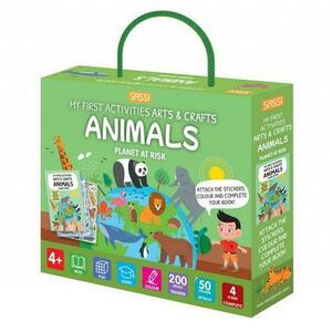 Primul set de arta & lucru manual - Animalute imagine
