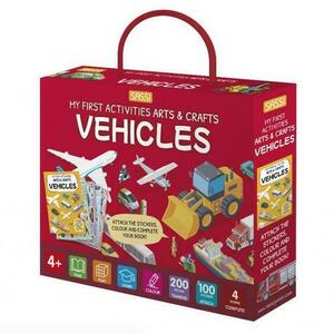 Primul set de arta & lucru manual - Vehicule imagine