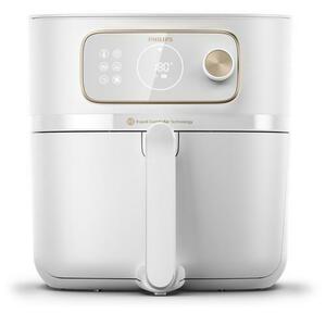 Friteuza cu aer cald Philips Seria Smart 7000 HD9876/25, 2200 W, 8.3 l, 2 kg, 22 programe (Alb) imagine