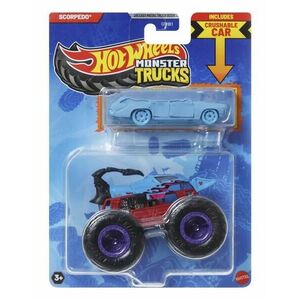 Masinuta Hot Wheels Monster Truck - Scorpedo (Multicolor) imagine