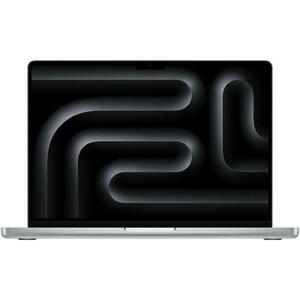 Laptop Apple MacBook Pro 14 (Procesor Apple M4 Pro (14-core CPU / 20-core GPU) 14.2inch Liquid Retina XDR, 24GB, 1TB SSD, Mac OS, Layout INT, Manual RO, Argintiu) imagine