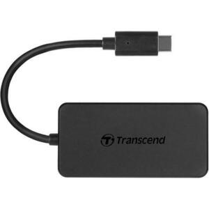 HUB USB Transcend HUB2C, USB Type-C, 4x USB-A 3.1 Gen 1 imagine