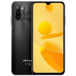 Telefon Mobil Ulefone Note 12P, Procesor Unisoc SC9863A, IPS HD+ 6.82inch, 4GB RAM, 64GB Flash, Camera Tripla 13 + 2 + 2 MP, 4G, Wi-Fi, Dual SIM, Android (Negru) imagine