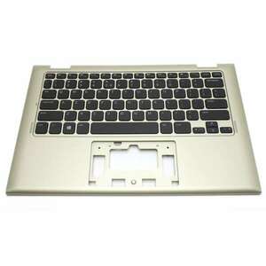 Tastatura Dell 0KNM 0M1UI11 Neagra cu Palmrest auriu imagine