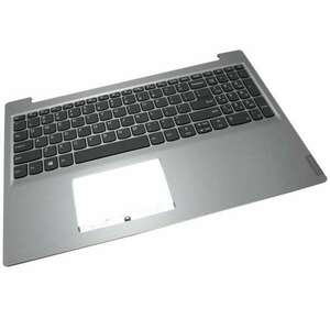 Tastatura Lenovo 5CB0S16759 Gri cu Palmrest Argintiu imagine