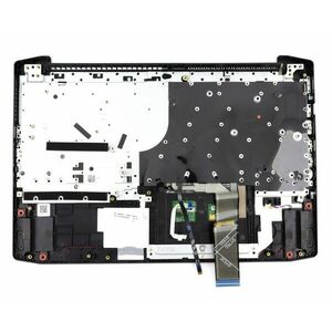 Tastatura Lenovo 5CB0Z20926 Neagra cu Palmrest Albastru cu TouchPad iluminata backlit imagine