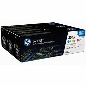 Toner 304A TRI-PACK CYM HP CF372AM imagine
