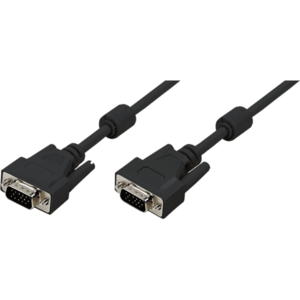 Cablu VGA 2x Ferita HQ, lungime 3 m imagine