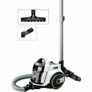 Aspirator fara sac Cleann'n BGS05A222, 1.5 l, tub telescopic, 2 accesorii, clasa A, alb imagine