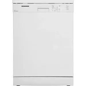 Masina de spalat vase Heinner HDW-FS6006WE++, 12 Seturi, 6 programe, Clasa E, Half load, Aquastop, 60 cm, Alb imagine