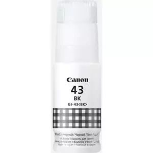 Flacon cerneala Canon GI-43 BK ( PIXMA G540, G640), 3700 pag, Black imagine