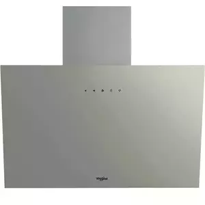 Hota decorativa Whirlpol WHVP62FLTSD, 1 motor, 650 m3/h, L 60 cm, argintiu imagine