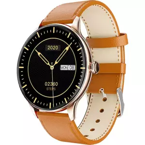 Smartwatch MaxCom FW48 Vanad, Auriu imagine