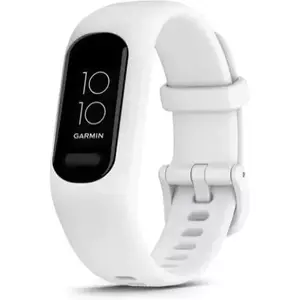 Bratara fitness Garmin vivosmart 5, curea alba din silicon, small/medium imagine