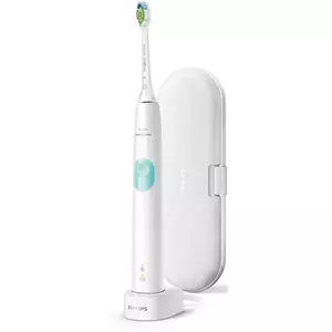 Periuta de dinti sonica electrica Philips Sonicare ProtectiveClean HX6807/28, 62000 miscari/minut, 1 mod de curatare, 2 intensitati, senzor presiune, functie BrushSync, toc de transport imagine