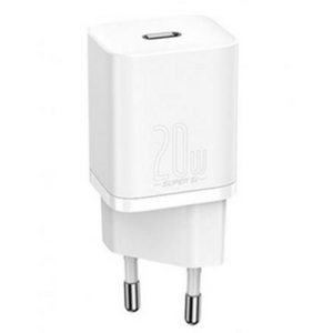 Incarcator retea Speed Mini, Quick Charge 20W, 1 x USB Type-C 5V/3.0A, alb imagine
