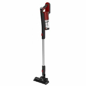 Aspirator vertical Heinner HSVC-M21.6RD, 150 W, acumulator li 21.6v, filtrare ciclonica, 2 viteze, capacitate: 0.5l, autonomie max 30 min, accesoriu montare perete, rosu imagine
