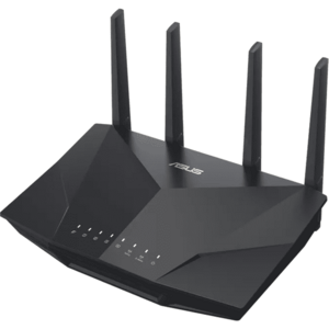 Router Wireless RT-AX5400, AX5400, Dual-Band, Tri-Core 1.5GHz CPU, AiProtection Pro, Adaptive QoS, VPN Fusion, IPTV, OFDMA, MU-MIMO, Beamforming, Link Aggregation, Port forwarding, AiMesh imagine