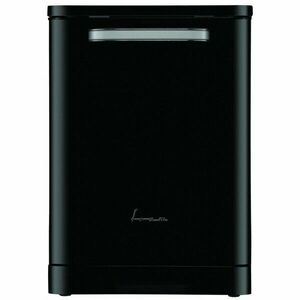 Masina de spalat vase Fram FDW-VRR606BKE++, 12 seturi, 6 programe, Clasa E, Display LED, Pornire intarziata, Aquastop, 60 cm, Negru imagine