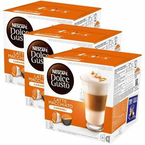 Set 3 x Capsule Nescafé Dolce Gusto Caramel Macchiato, 48 capsule, 436.8g imagine