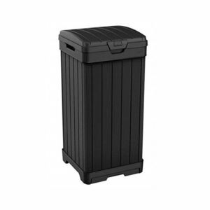 Cos pentru gunoi negru Keter Baltimore, 125 L imagine