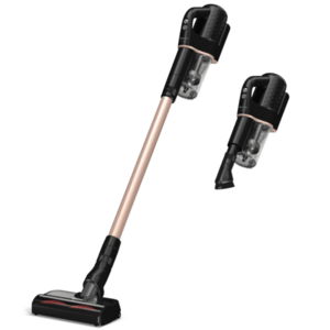 Aspirator vertical Miele Duoflex HX1 Total Care 12377850, 2 in 1, 210 W, 0, 3 l, autonomie 55 min, filtru Hygiene, tehnologie Vortex, perie electrica MultiFloor, negru imagine