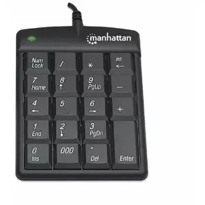 Tastatura numerica ultra subtire USB negru imagine