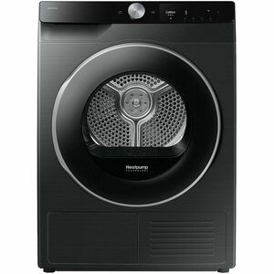 Uscator de rufe Samsung DV80T6220LB/S7, Pompa de caldura, 8 kg, Clasa A+++, Pompa de caldura, Optimal Dry, Air Wash, Wifi SmartThings, AI Control, Negru imagine