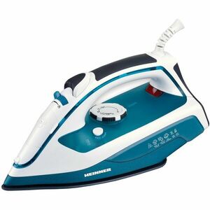 Fier de calcat HSI-2400TQ, 2400 W, Talpa ceramica, Turquoise imagine