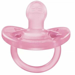 Suzeta anatomica din silicon, Chicco Physio Soft, roz, 6-16 luni imagine