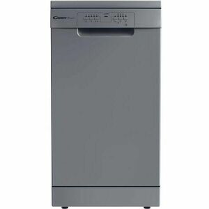 Masina de spalat vase Candy CDPH 2L1049S, 10 seturi, 5 programe, 45 cm, Clasa E, argintiu imagine