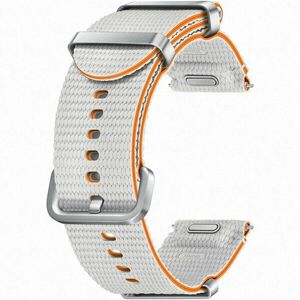 Curea smartwatch Samsung Athleisure Band pentru Galaxy Watch7, (M/L), Silver imagine