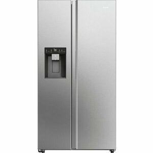 Side by Side Haier HSW59F18EIMM, Total No Frost, 601 l, 178 cm, Clasa E, Dozator apa, Wi-Fi, inox imagine