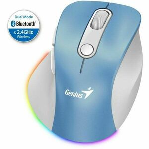Mouse Genius Ergo 9000S 2400 DPI, albastru imagine