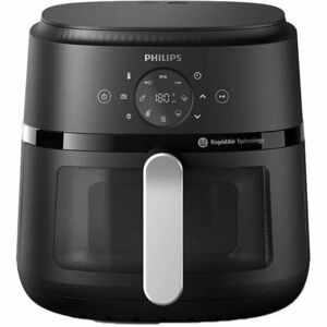 Friteuza cu aer cald PHILIPS Airfryer Seria 2000 NA231/00, 0.8kg, 6.2l, 1700W, negru-argintiu imagine