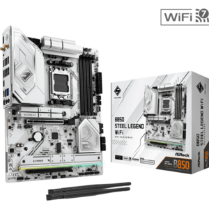 Placa de Baza ASROCK B850 STEEL LEGEND WIFI AM5 imagine