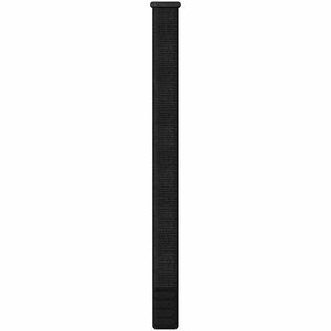 Curea ceas smartwatch Garmin, 20mm, UltraFit 2, nailon, Black imagine