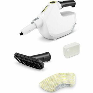 Aparat de curatat cu abur multifunctional Karcher SC 1 Multi 1.516-404.0, 1300 W, timp de incalzire 0.5min, capacitate rezervor 200ml, suprafata curatata per rezervor cca 30 m², alb imagine